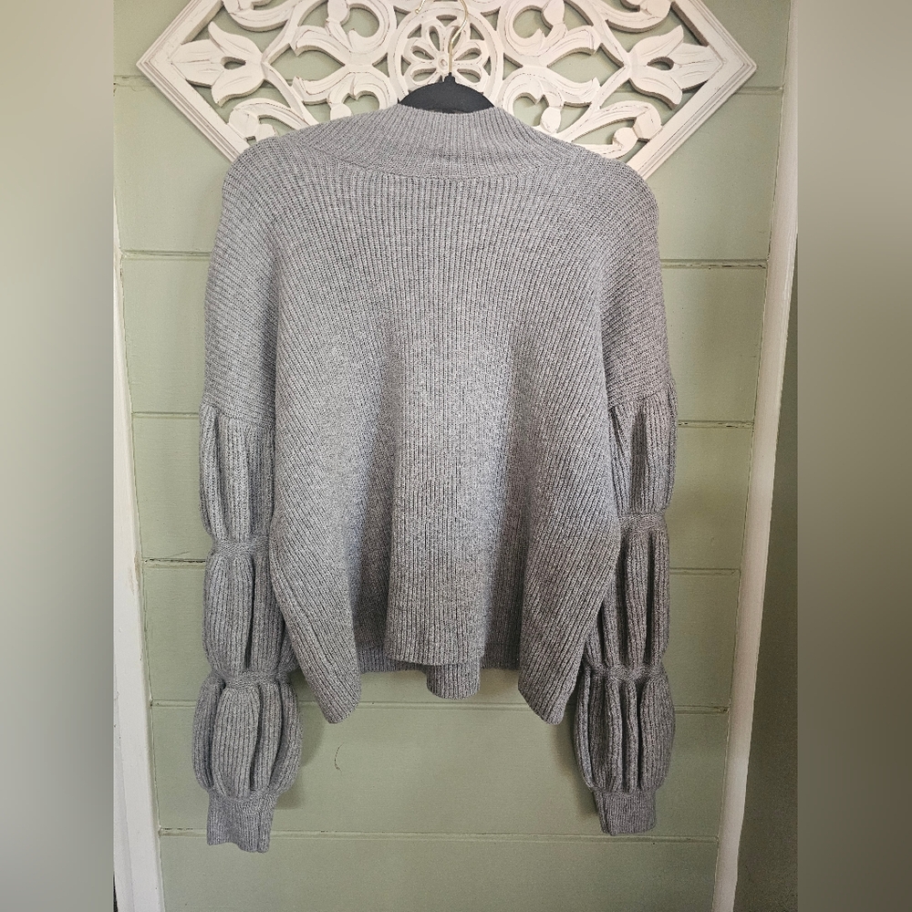 Unique Gray Sweater - image 4